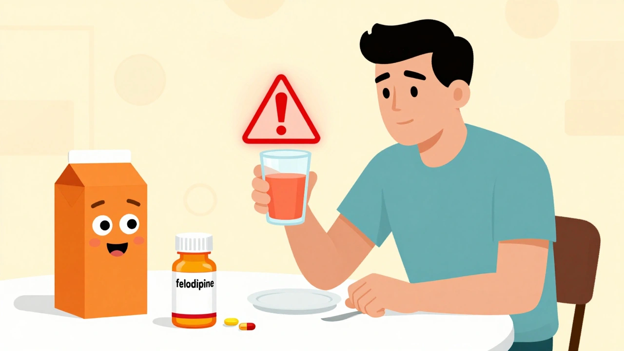 Citrus Fruits and Calcium Channel Blockers: What You Need to Know About the Dangerous Interaction