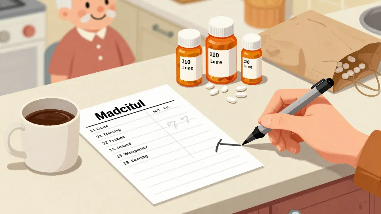 How to Organize a Medication List for Caregivers and Family: A Simple Step-by-Step Guide