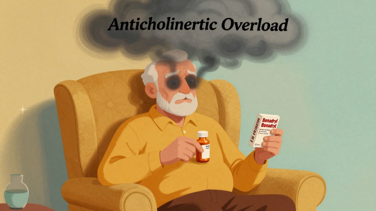 Tricyclic Antidepressants and Antihistamines: The Hidden Danger of Anticholinergic Overload