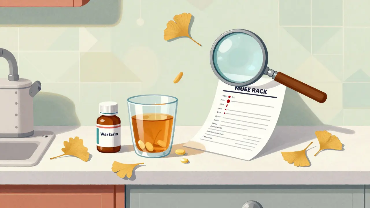 Ginkgo Biloba and Blood Thinners: What You Need to Know Before Taking Both