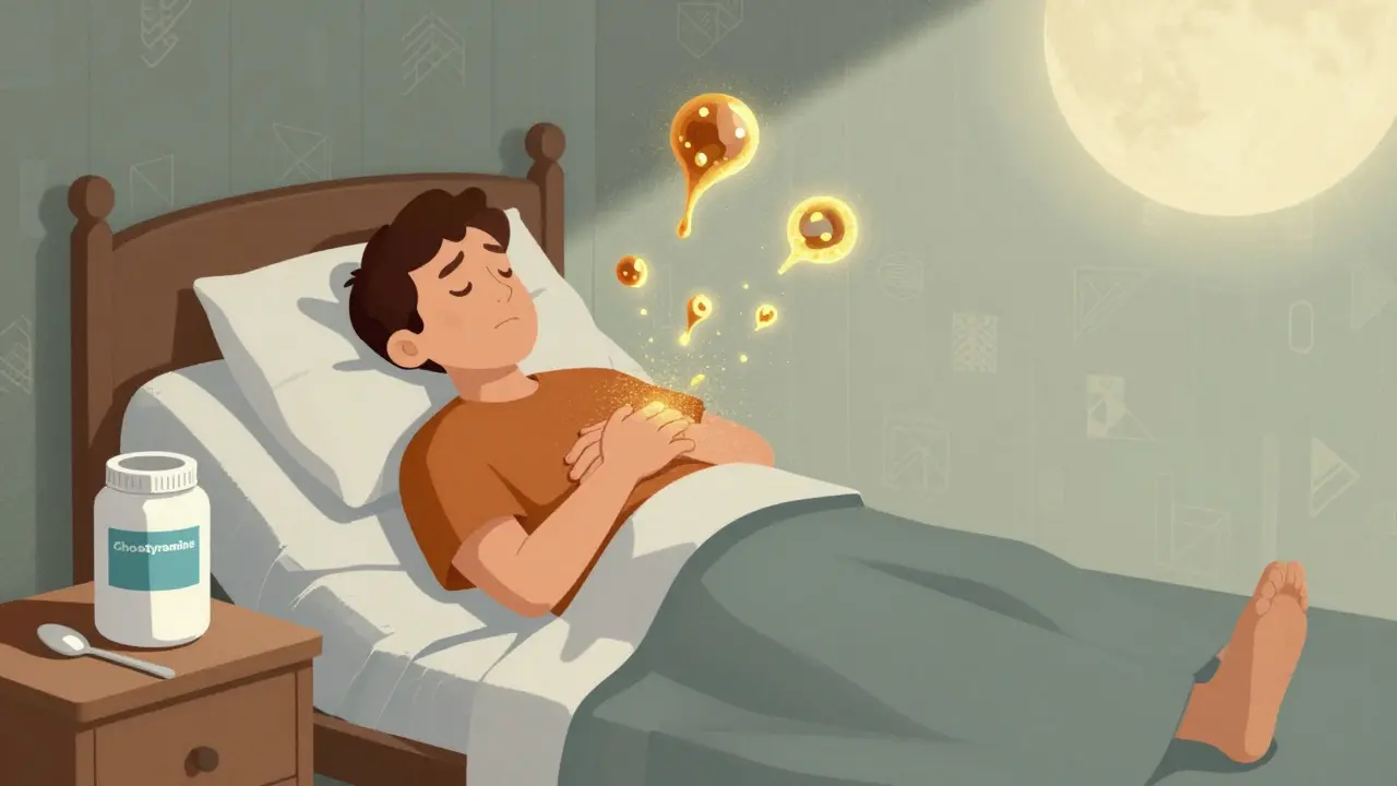 Pruritus in Cholestasis: Bile Acid Resins and New Treatment Options