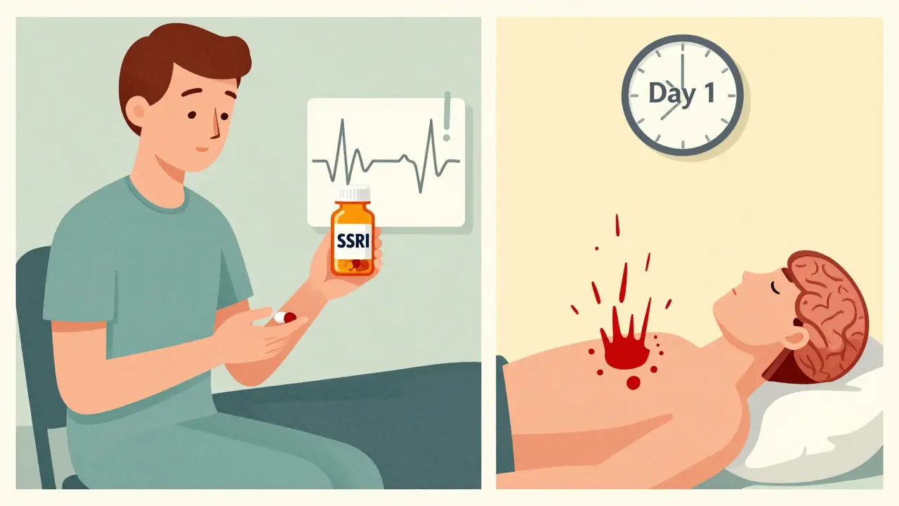 SSRIs and Anticoagulants: What You Need to Know About the Bleeding Risk