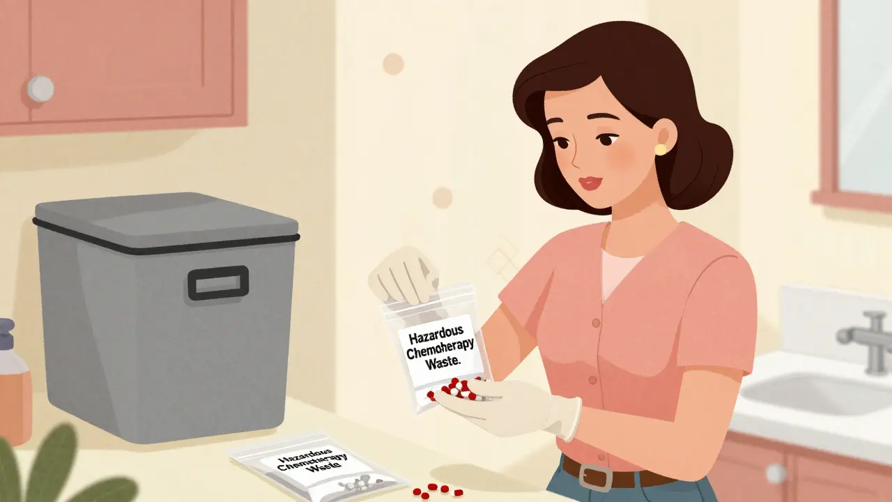 How to Safely Dispose of Chemotherapy Medication at Home